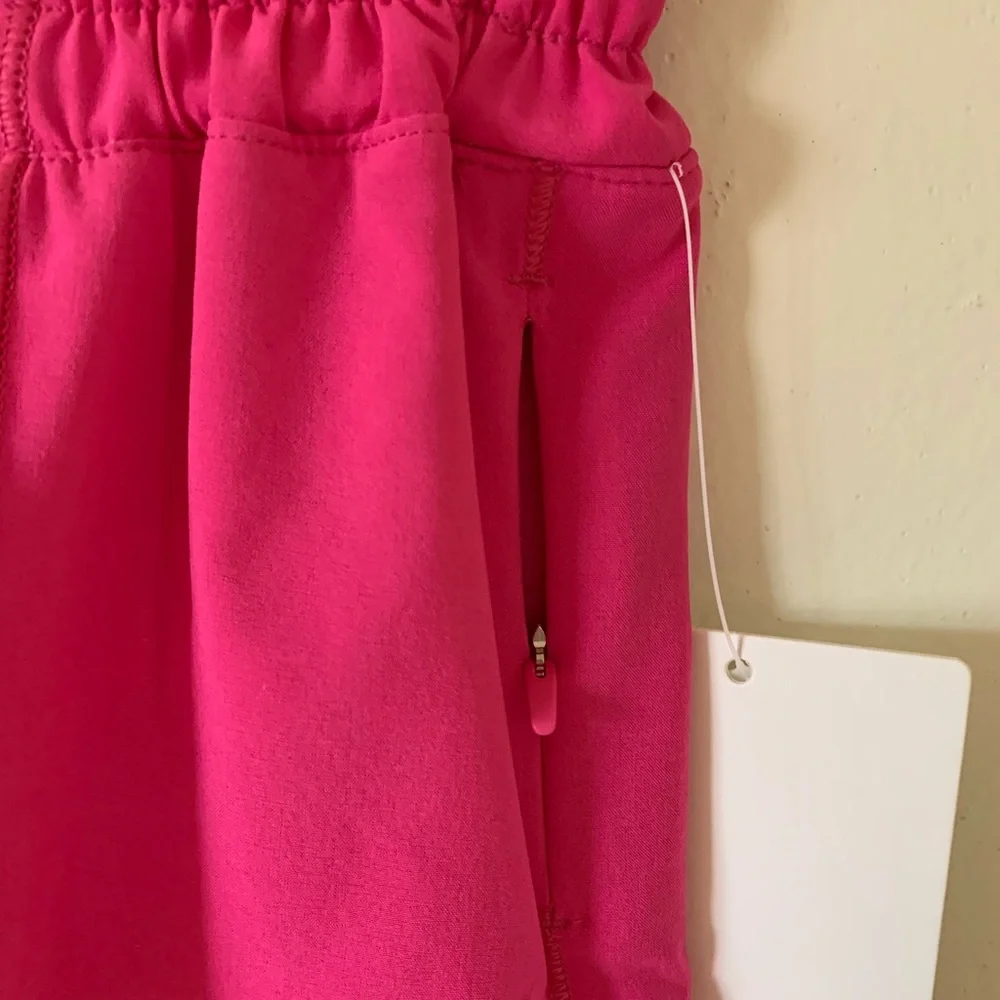 lululemon Hotty Hot HR Lined Short 2.5" Sonic Pink Size 4 New BNWT - Picture 6 of 15